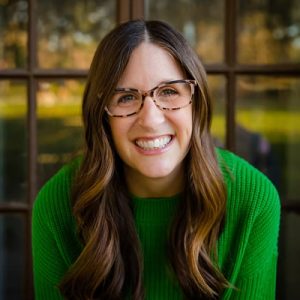 Portrait of Danielle Herzog. The link takes yout to browse what events she'll be attending at OPL.